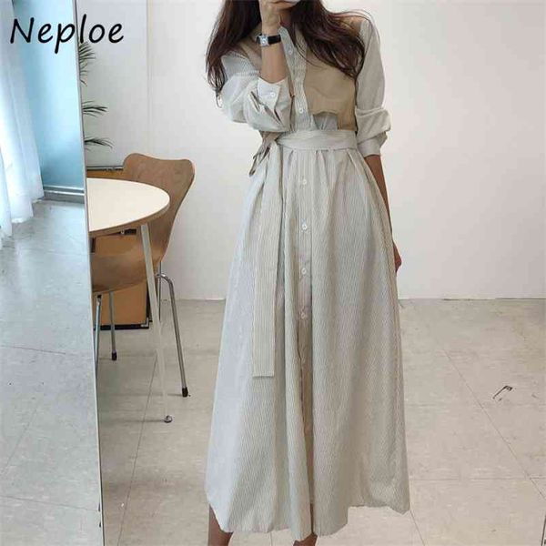 turn down collar long sleeve single breast dress women fashion fake 2 pcs patchwork vestidos spring robe 210422, Black;gray
turn down collar long sleeve single breast dress women fashion fake 2 pcs patchwork vestidos spring robe 210422, Black;gray