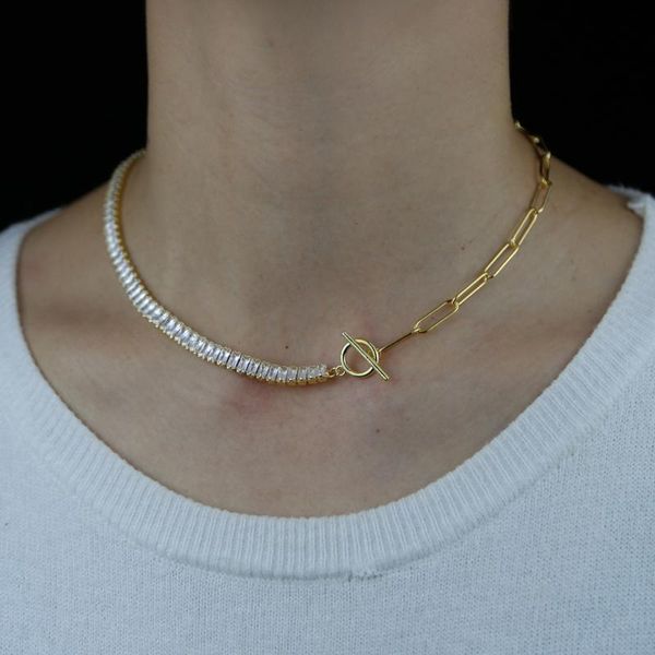 pendant necklaces 2021 hip hop iced out bling square cz cut tennis chain charm choker necklace women gold plated toggle clasp party gifts je, Silver
pendant necklaces 2021 hip hop iced out bling square cz cut tennis chain charm choker necklace women gold plated toggle clasp party gifts je, Silver