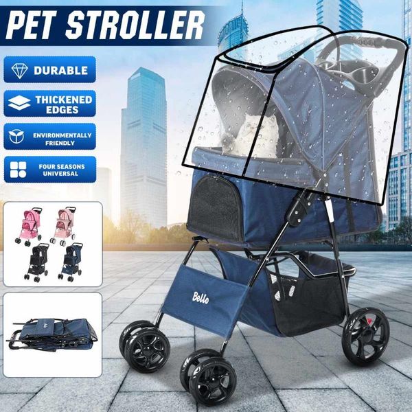 dog car seat covers pet stroller outdoor 600d oxford cloth cart breathable cat carrier 360 rotating front wheel with rain cover durable
dog car seat covers pet stroller outdoor 600d oxford cloth cart breathable cat carrier 360 rotating front wheel with rain cover durable