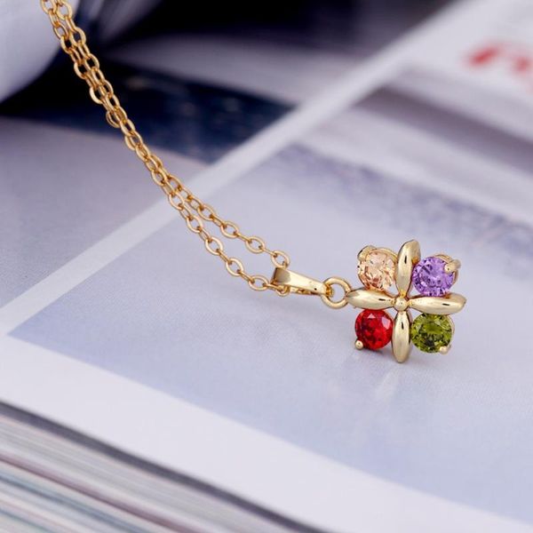 chokers e-shine flower pendant necklace for women crystal metal material trendy classic style friend lover fashion jewelry, Golden;silver
chokers e-shine flower pendant necklace for women crystal metal material trendy classic style friend lover fashion jewelry, Golden;silver