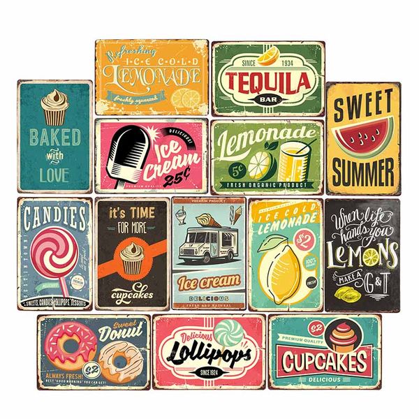 lemonade drink candies vintage tin signs cafe bar pub retro wall decor metal poster 20x30cm
lemonade drink candies vintage tin signs cafe bar pub retro wall decor metal poster 20x30cm