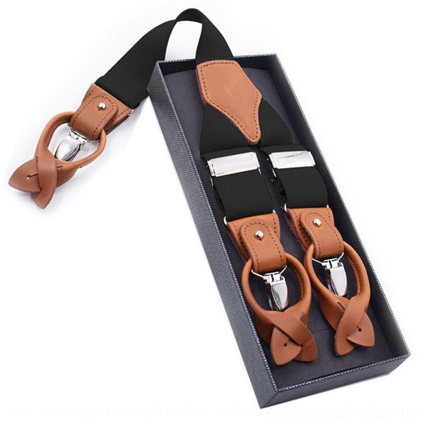 W9c men's clip adult button suspenders suspender belt formal suit sling sling shoulder strap anti slip shoulder strap, Black;white
W9c men's clip adult button suspenders suspender belt formal suit sling sling shoulder strap anti slip shoulder strap, Black;white