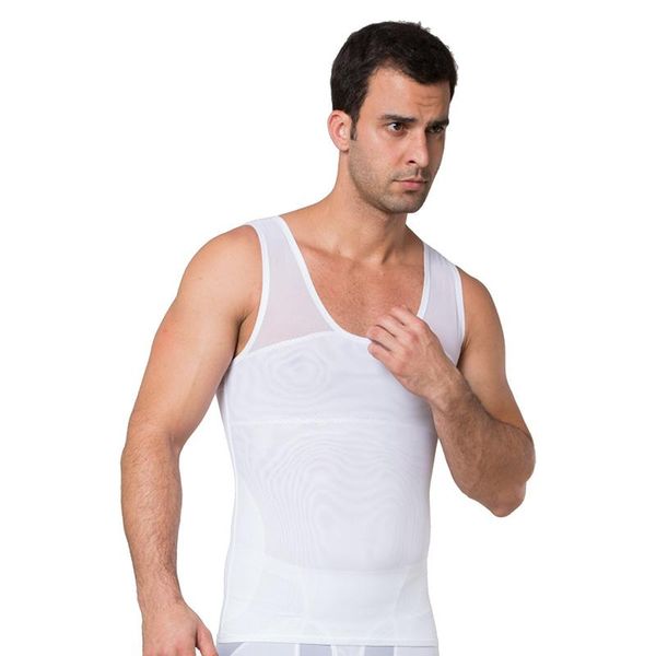 men's body shapers slimming shaper posture correction male nylon tights compression chest shirt corset shorts classic white t-shirt, Black;brown
men's body shapers slimming shaper posture correction male nylon tights compression chest shirt corset shorts classic white t-shirt, Black;brown