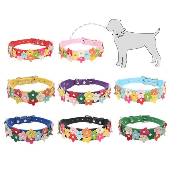 dog collars & leashes 8 colors pet collar pu leather two row flower neck strap adjustable puppy cat necklace belt supplies
dog collars & leashes 8 colors pet collar pu leather two row flower neck strap adjustable puppy cat necklace belt supplies