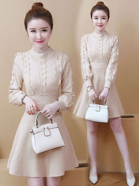 women's sweaters sweater and winter knitted dress women's autumn waist shows thin temperament bottomed skirt children b5og, White;black
women's sweaters sweater and winter knitted dress women's autumn waist shows thin temperament bottomed skirt children b5og, White;black