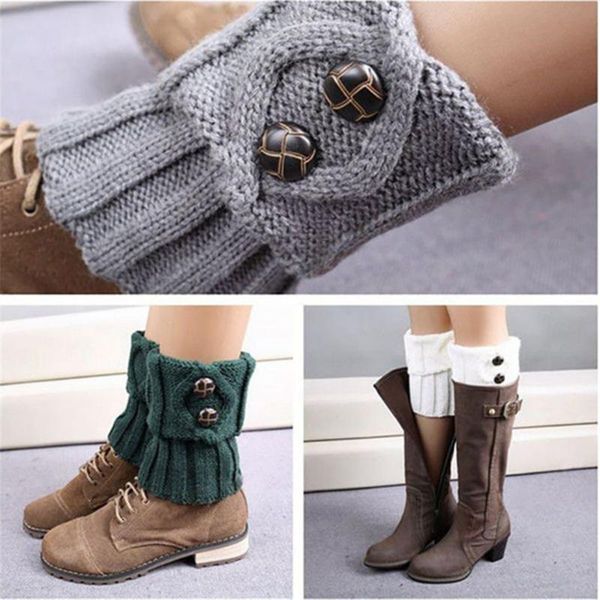 socks & hosiery women crochet boot cover keep warm calcetines mujer, Black;white
socks & hosiery women crochet boot cover keep warm calcetines mujer, Black;white
