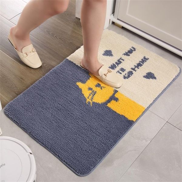 carpets anti-slip bath mat bathroom kitchen bedroom floor cartoon animal printed suede rug soft absorption bathtub carpet doormat
carpets anti-slip bath mat bathroom kitchen bedroom floor cartoon animal printed suede rug soft absorption bathtub carpet doormat