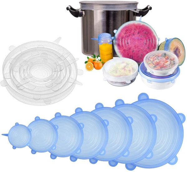 kitchen storage & organization 12pcs/set silicone stretch lids universal lid bowl pot cover pan cooking fresh microwave covers
kitchen storage & organization 12pcs/set silicone stretch lids universal lid bowl pot cover pan cooking fresh microwave covers