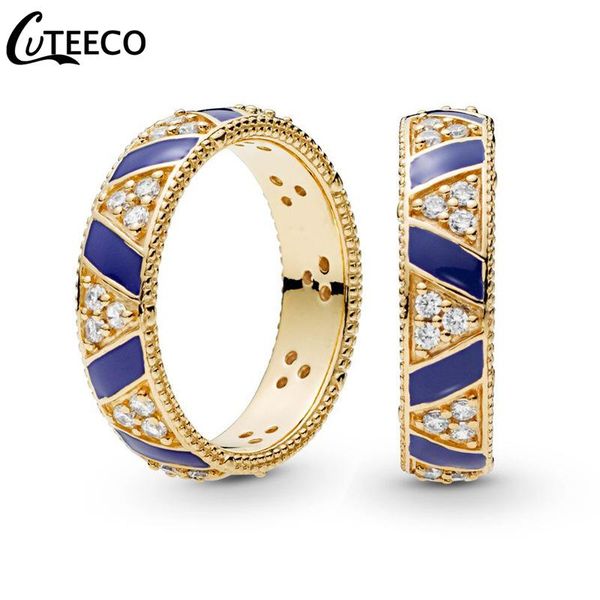 wedding rings cuteeco 2021 blue enamel exotic stripe for women crystal engagement ring band jewelry valentine's day gift, Slivery;golden
wedding rings cuteeco 2021 blue enamel exotic stripe for women crystal engagement ring band jewelry valentine's day gift, Slivery;golden