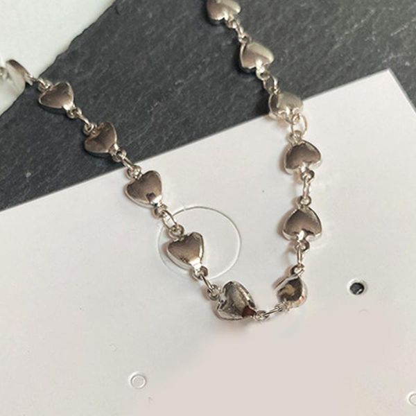 chains necklaces women stainless steel couple heart chain necklace fashion simple jewelry for neck woman accessories wholesale, Silver
chains necklaces women stainless steel couple heart chain necklace fashion simple jewelry for neck woman accessories wholesale, Silver