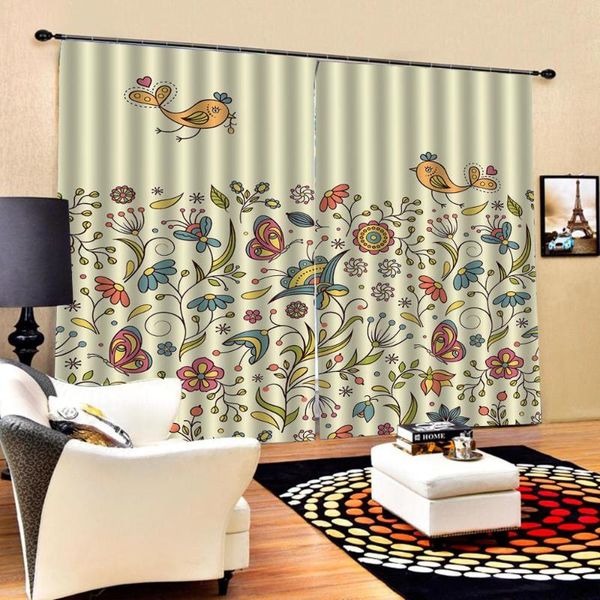 curtain & drapes flower and birds curtains customized size luxury blackout 3d window for living room decoration
curtain & drapes flower and birds curtains customized size luxury blackout 3d window for living room decoration