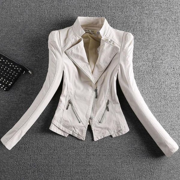 women's jackets plus size 4xl pu leather jacket ladies fashion stand collar washed women slim short, Black;brown
women's jackets plus size 4xl pu leather jacket ladies fashion stand collar washed women slim short, Black;brown