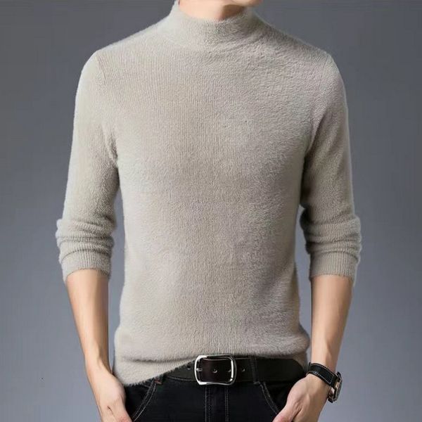 men's polos casual male winter velvet round turtleneck sweater thick knitted shirt m-4xl rouy, White;black
men's polos casual male winter velvet round turtleneck sweater thick knitted shirt m-4xl rouy, White;black