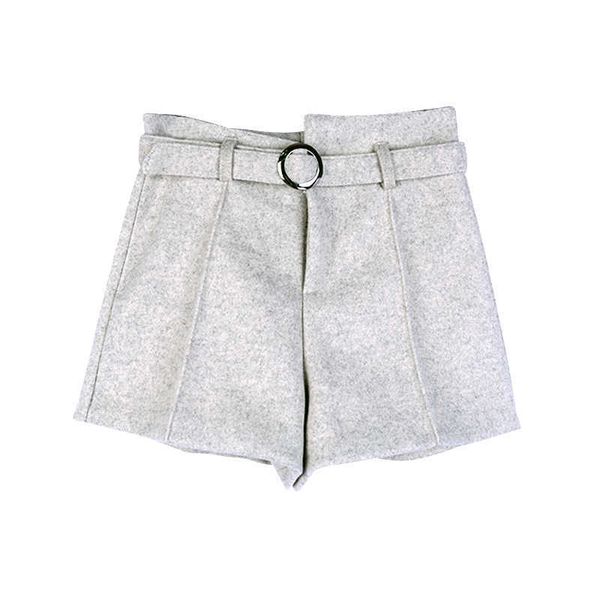 perhaps u women woolen shorts zipper sash button brown black apricot loose asymmetrical empire flare solid b0263 210529, White;black
perhaps u women woolen shorts zipper sash button brown black apricot loose asymmetrical empire flare solid b0263 210529, White;black