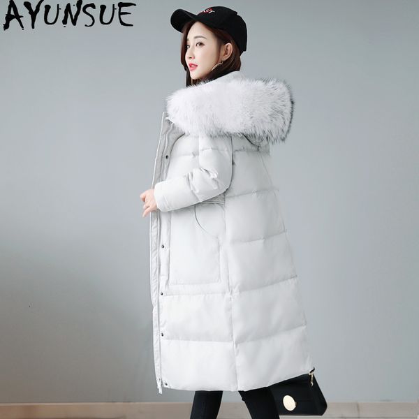 & women's winter korean plus size down jacket women big fur collar womens coat overcoat parkas mujer kj433, Black
& women's winter korean plus size down jacket women big fur collar womens coat overcoat parkas mujer kj433, Black