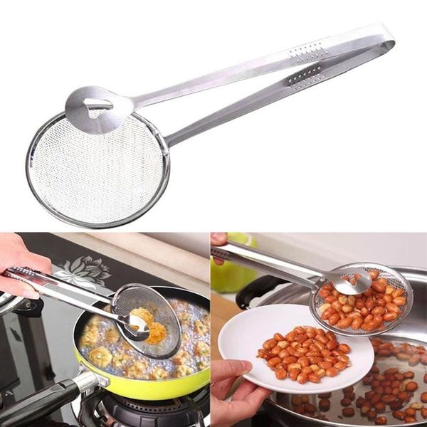 colanders & strainers multi-functional filter spoon stainless steel fine mesh wire oil skimmer strainer fried food net clip kitchen gadgets
colanders & strainers multi-functional filter spoon stainless steel fine mesh wire oil skimmer strainer fried food net clip kitchen gadgets