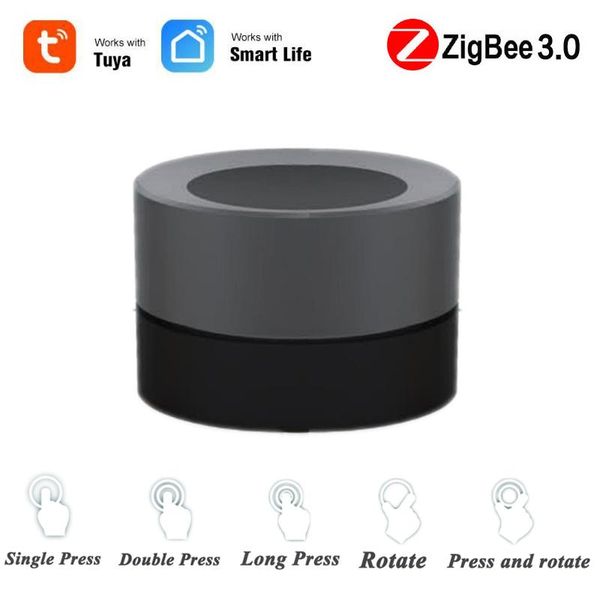 smart home control tuya zigbee knob wireless scene switch button controller battery powered automation scenario devices
smart home control tuya zigbee knob wireless scene switch button controller battery powered automation scenario devices
