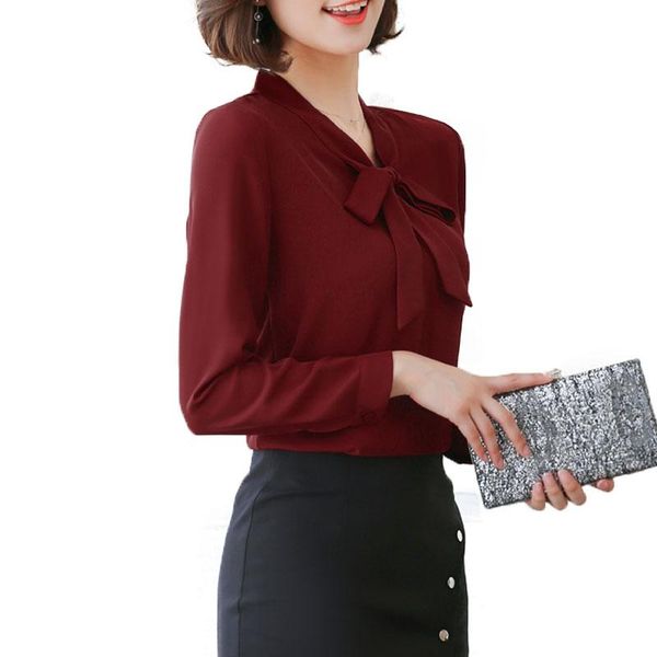 women's blouses & shirts volocean 2021 chiffon women bow blouse casual shirt blusas kimono hem long-sleeve v-neck tee, White
women's blouses & shirts volocean 2021 chiffon women bow blouse casual shirt blusas kimono hem long-sleeve v-neck tee, White
