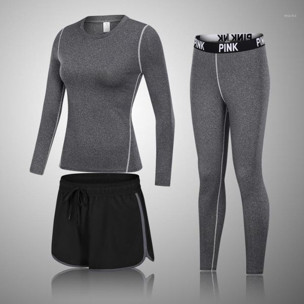 3pcs/set women yoga set fitness sports suits gym cloth long sleeve shirts running sportswear leggings workout pants outfit
3pcs/set women yoga set fitness sports suits gym cloth long sleeve shirts running sportswear leggings workout pants outfit
