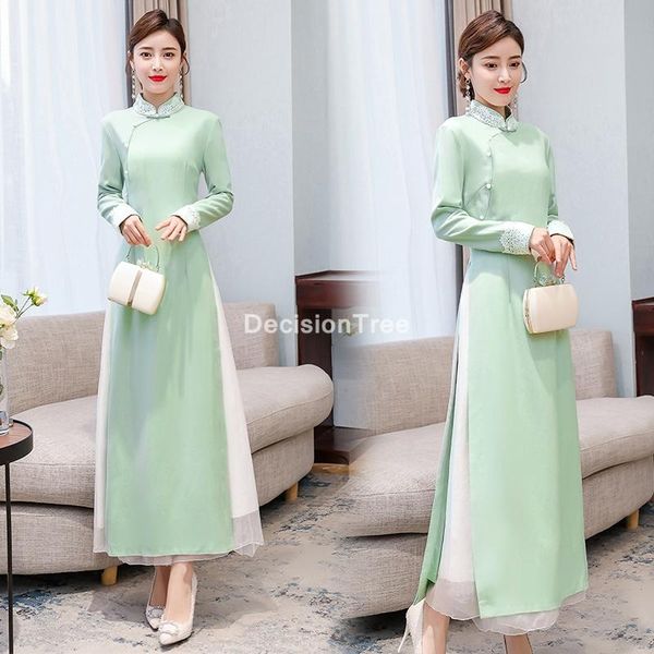 women traditional dress vietnam ao dai cheongsam dresses chinoise aodai suit elegant party ethnic clothing, Red
women traditional dress vietnam ao dai cheongsam dresses chinoise aodai suit elegant party ethnic clothing, Red