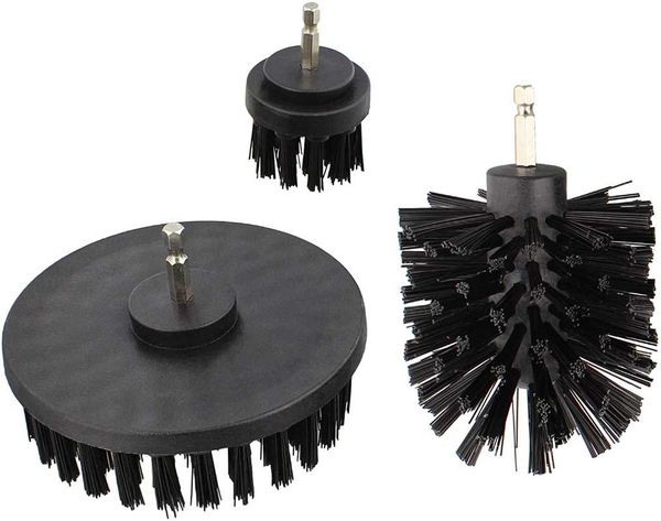 car sponge 3 pcs nylon scrubber drill attachment cleaning brush 3pc set black hard bristles for 1/4in power
car sponge 3 pcs nylon scrubber drill attachment cleaning brush 3pc set black hard bristles for 1/4in power