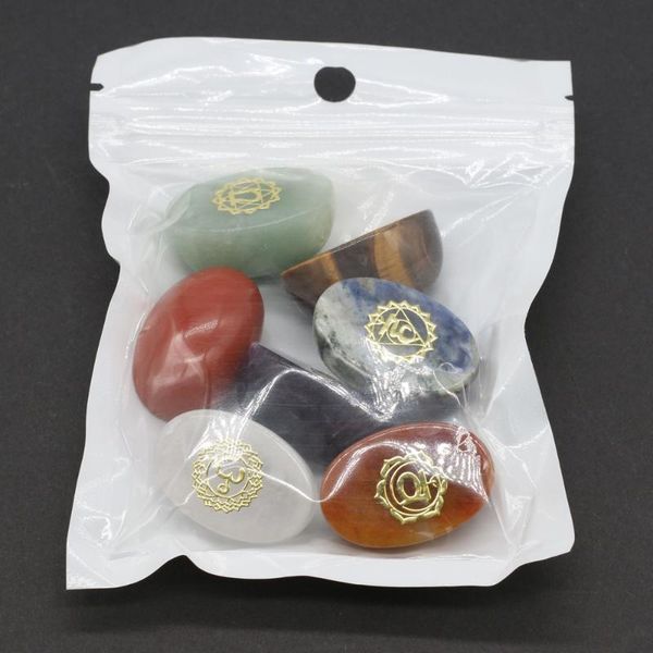 other 7pcs seven chakras egg shape reiki heal oval meditation stone spacer beads for women man jewelry birthday gifts size 20x30mm
other 7pcs seven chakras egg shape reiki heal oval meditation stone spacer beads for women man jewelry birthday gifts size 20x30mm
