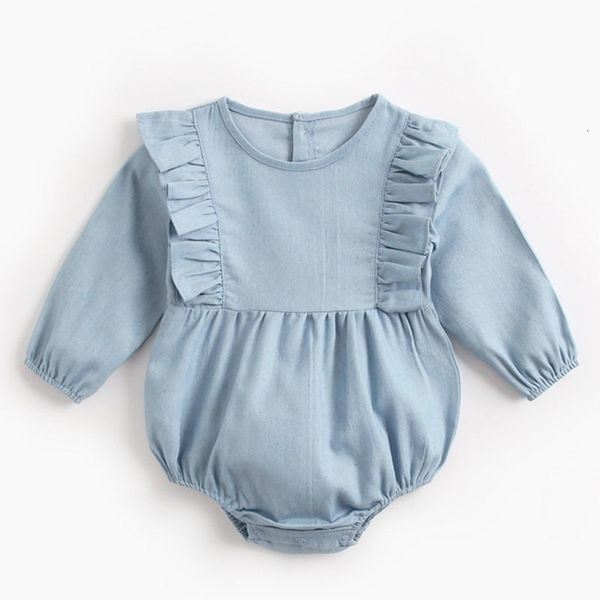 infants cowboy rompers bodysuit long sleeve cute pure color romper autumn winter girls baby girl clothes jumpsuit, Blue
infants cowboy rompers bodysuit long sleeve cute pure color romper autumn winter girls baby girl clothes jumpsuit, Blue