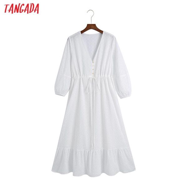 casual dresses tangada 2021 summer women plaid embroidery romantic cotton dress puff sleeve females midi vestidos 6z98, Black;gray
casual dresses tangada 2021 summer women plaid embroidery romantic cotton dress puff sleeve females midi vestidos 6z98, Black;gray