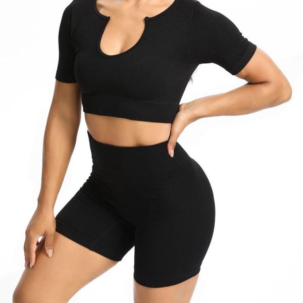 women's shorts 2022 women gym leggings sports booty fitness legging female seamless short tights woman running, White;black 
women's shorts 2022 women gym leggings sports booty fitness legging female seamless short tights woman running, White;black