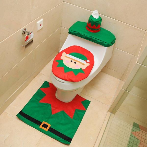 3pcs fashion thicken toilet seat creative christmas decoration soft cotton santa tissue box practical household cover set covers
3pcs fashion thicken toilet seat creative christmas decoration soft cotton santa tissue box practical household cover set covers