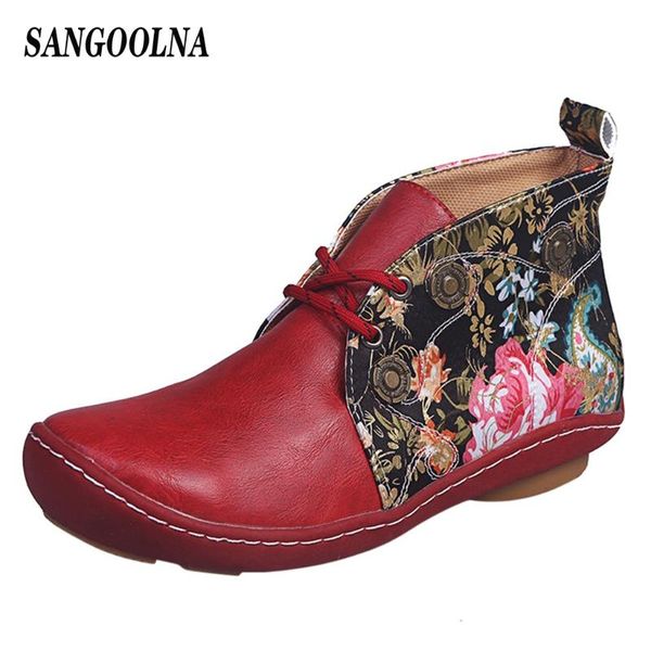 boots pu leather winter women short chinese ethnic retro flat shoes woman ankle elegant flower print booties 2021, Black
boots pu leather winter women short chinese ethnic retro flat shoes woman ankle elegant flower print booties 2021, Black