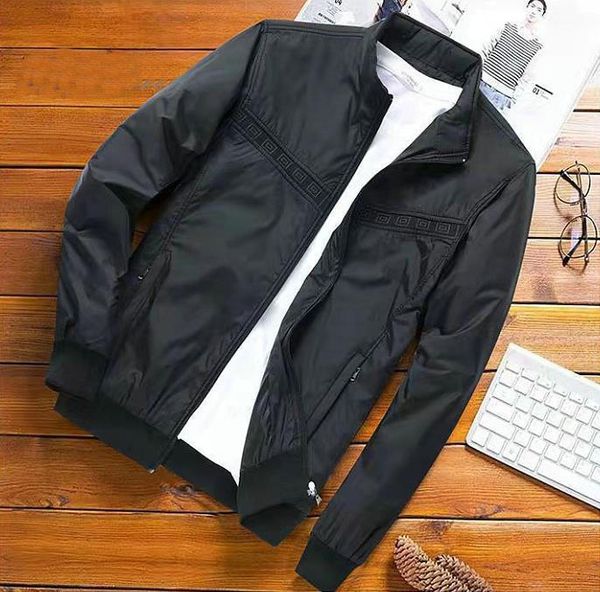 men's jackets outerwear spring autumn clothes mens casual jacket cotton coat sportswear wild a03, Black;brown
men's jackets outerwear spring autumn clothes mens casual jacket cotton coat sportswear wild a03, Black;brown