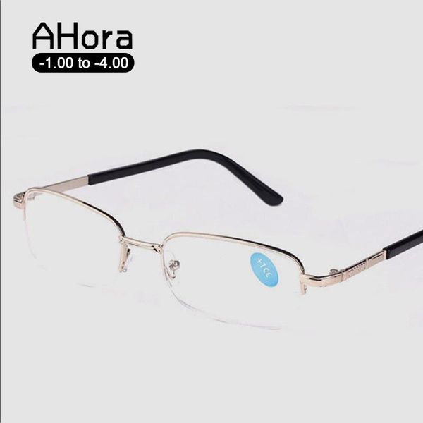 fashion sunglasses frames ahora half frame metal myopia glasses shortsighted eyeglasses women men with diopter -1.0 -1.50 -2.0 -2.5 -, Black
fashion sunglasses frames ahora half frame metal myopia glasses shortsighted eyeglasses women men with diopter -1.0 -1.50 -2.0 -2.5 -, Black
