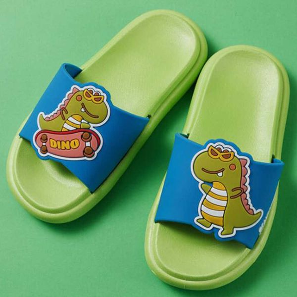 kids slippers summer rainbow cartoon dinosaur boys girls pvc non-slip children beach shoes baby home sandals qq313 210712, Black;grey
kids slippers summer rainbow cartoon dinosaur boys girls pvc non-slip children beach shoes baby home sandals qq313 210712, Black;grey