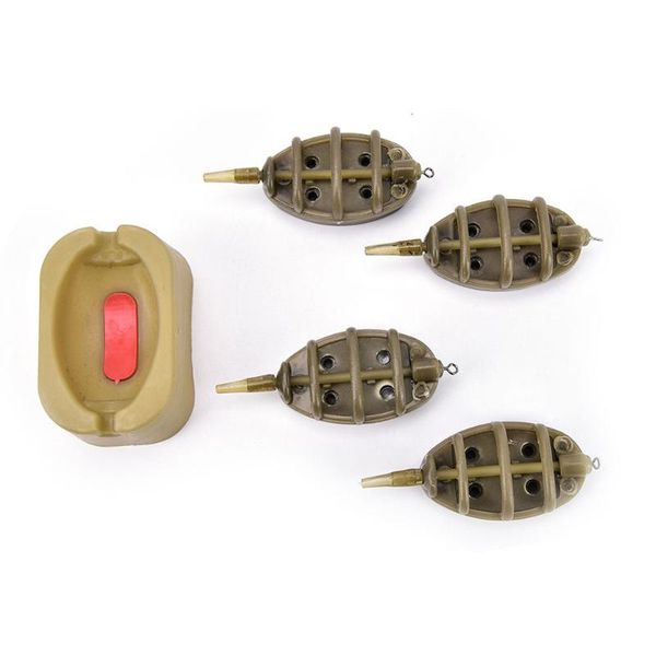 multi-functional fishing feeder inline method carp 4 feeders 15/20/25/35g mould hooks
multi-functional fishing feeder inline method carp 4 feeders 15/20/25/35g mould hooks