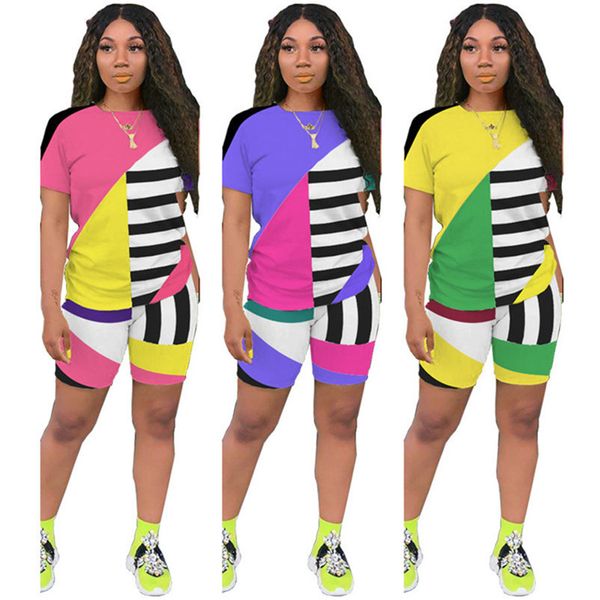 womens tracksuits t-shirt shorts outfits 2 piece set sportswear short sleeve sport suit sportsuit selling summer women clothes klw3854, Gray
womens tracksuits t-shirt shorts outfits 2 piece set sportswear short sleeve sport suit sportsuit selling summer women clothes klw3854, Gray