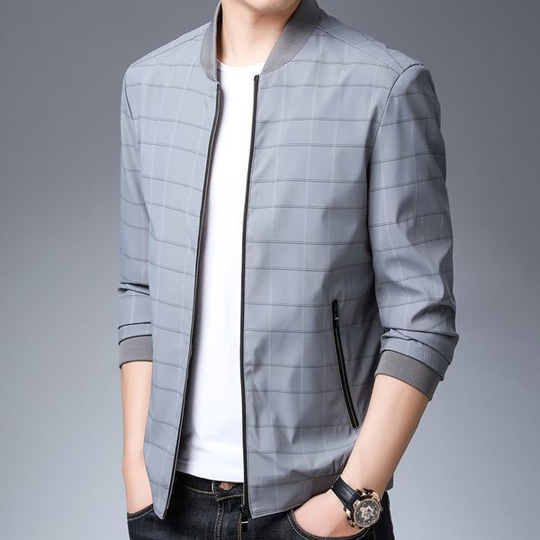 2021 spring and autumn thin korean stand collar baseball et slim et cloth men's wear, Black
2021 spring and autumn thin korean stand collar baseball et slim et cloth men's wear, Black