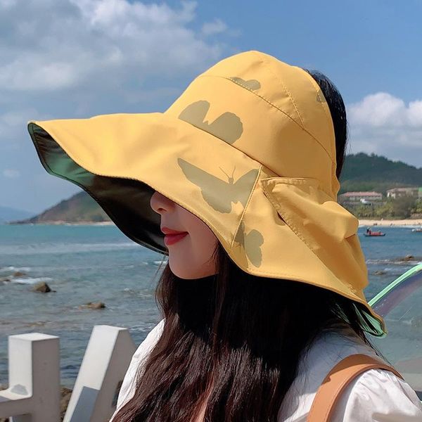 wide brim hats foux bucket sun summer women printing butterfly adjustable protect wind visor shade face uv protection, Blue;gray
wide brim hats foux bucket sun summer women printing butterfly adjustable protect wind visor shade face uv protection, Blue;gray