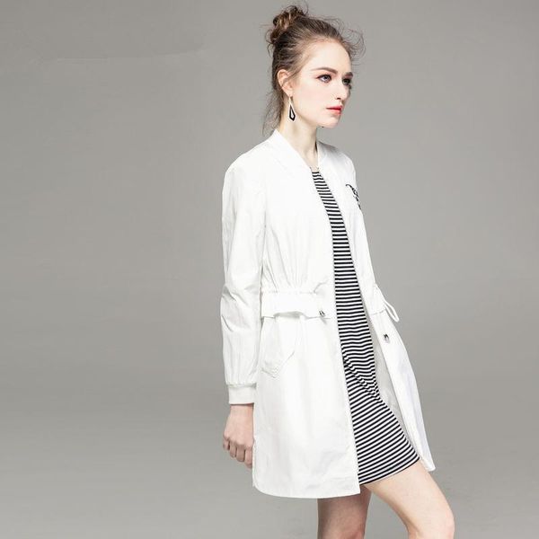 women's jackets fashion spring and autumn ladies solid color pleated pocket coat 2021 thin medium long light luxury trench, Black;brown
women's jackets fashion spring and autumn ladies solid color pleated pocket coat 2021 thin medium long light luxury trench, Black;brown