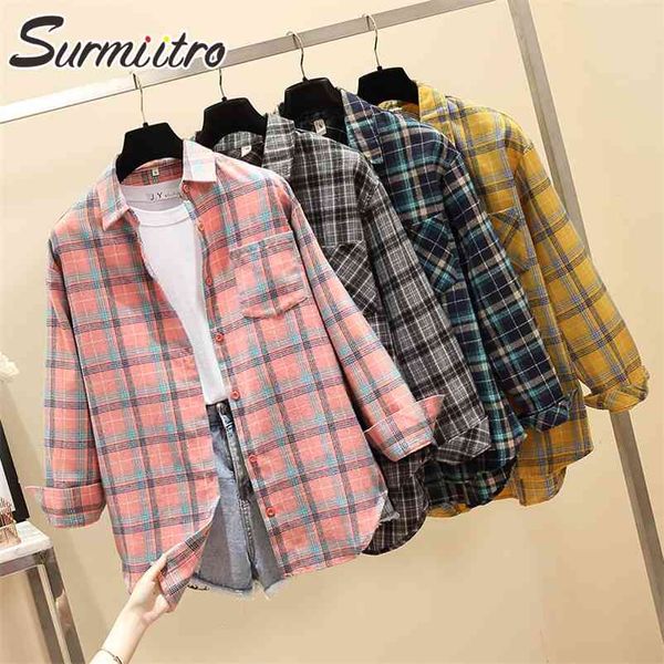 s-5xl plus size shirt women spring autumn long sleeve korean plaid feminine blouse female chemisiers chemises 210421, White
s-5xl plus size shirt women spring autumn long sleeve korean plaid feminine blouse female chemisiers chemises 210421, White