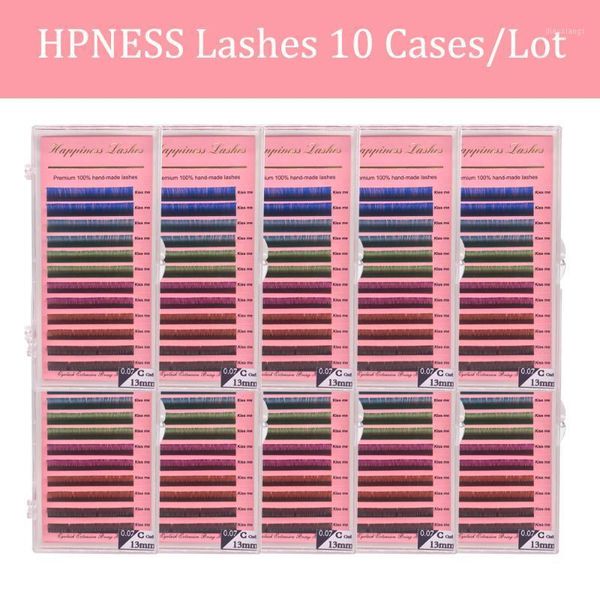 rainbow individual classic silk colors makeup eyelash extensions 10trays/lot 0.07 c/d curl lashes for salo 1
rainbow individual classic silk colors makeup eyelash extensions 10trays/lot 0.07 c/d curl lashes for salo 1