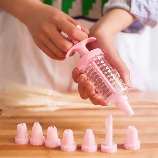 1pcs cake mounting gun household diy baking tools for cakes and biscuits multi modeling set bakewar & pastry
1pcs cake mounting gun household diy baking tools for cakes and biscuits multi modeling set bakewar & pastry