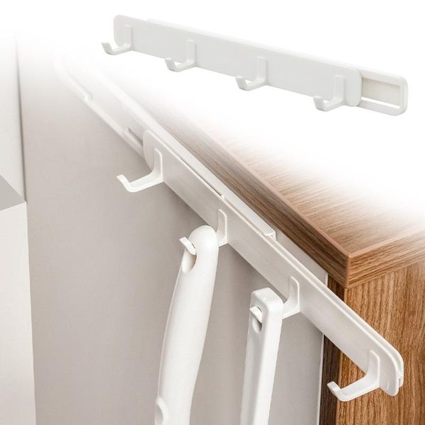 hooks & rails creative adjustable 4 kitchen home bathroom organizer rack clothes coat hat towel hanger punching back door
hooks & rails creative adjustable 4 kitchen home bathroom organizer rack clothes coat hat towel hanger punching back door