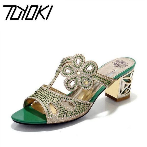 tuyoki women sandals sweet daily convenient summer shoes flower print bling crystal square heel size 32-42, Black
tuyoki women sandals sweet daily convenient summer shoes flower print bling crystal square heel size 32-42, Black