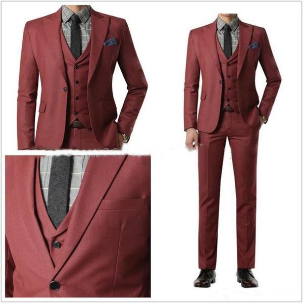 men's suits & blazers terno masculino custome made men arrival peaked lapel one button fashion 3 pieces(jacket+pants+tie+vest)high qual, White;black
men's suits & blazers terno masculino custome made men arrival peaked lapel one button fashion 3 pieces(jacket+pants+tie+vest)high qual, White;black