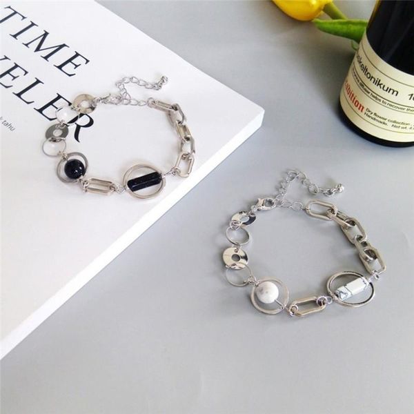 charm bracelets bracelet bangle for women marble round link lock geometric classic punk jewelry, Golden;silver
charm bracelets bracelet bangle for women marble round link lock geometric classic punk jewelry, Golden;silver
