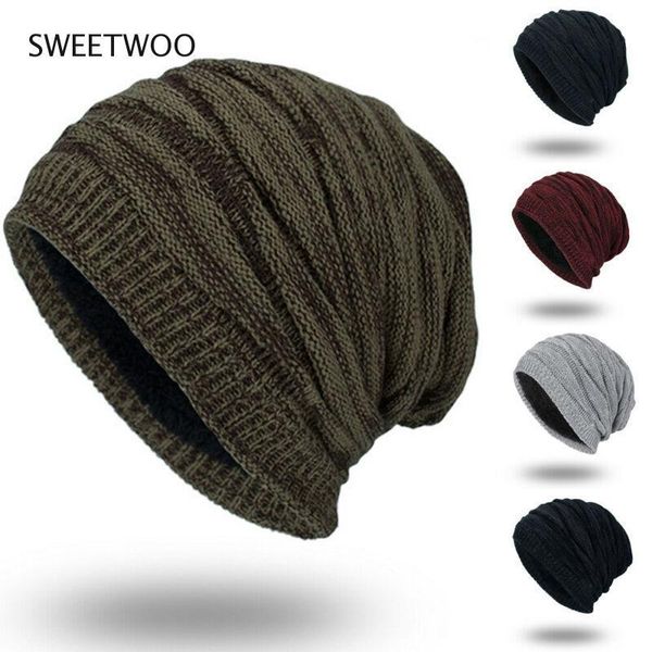 men's womens knit baggy beanie oversize winter warm hat ski slouchy thick cap outdoor hats, Black;white
men's womens knit baggy beanie oversize winter warm hat ski slouchy thick cap outdoor hats, Black;white