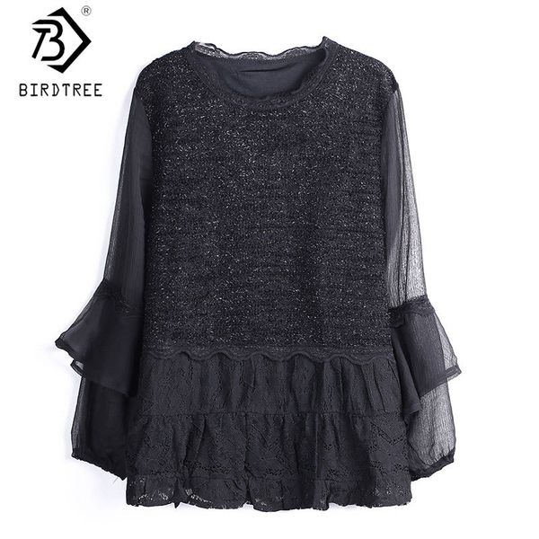 plus size lace patchwork girls blouses spring autumn shinny long ruffled sleeve round neck pullover ladies loose t0d403n 210419, White
plus size lace patchwork girls blouses spring autumn shinny long ruffled sleeve round neck pullover ladies loose t0d403n 210419, White