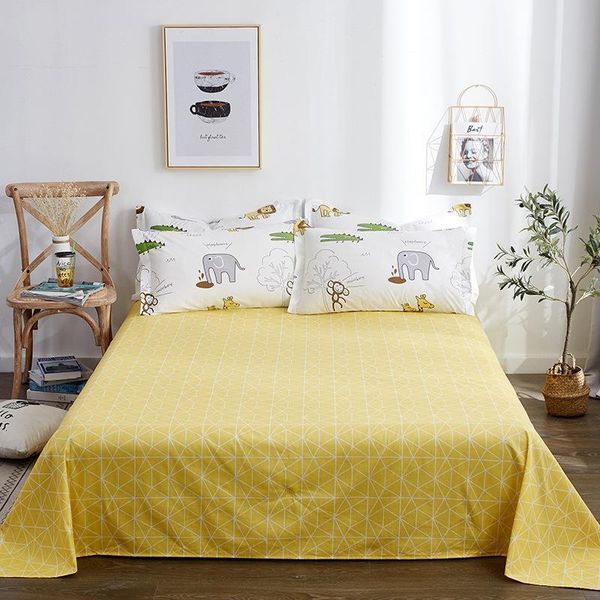 sheets & sets 1 piece 100% cotton flat sheet for children adults single double bed geometric print bedsheets (no case) xf716-3
sheets & sets 1 piece 100% cotton flat sheet for children adults single double bed geometric print bedsheets (no case) xf716-3