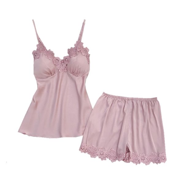 women's sleepwear spring & summer new ladies solid color pajamas suit silk satin camisole+shorts 2pcs lace homewear women nig, Black;red
women's sleepwear spring & summer new ladies solid color pajamas suit silk satin camisole+shorts 2pcs lace homewear women nig, Black;red